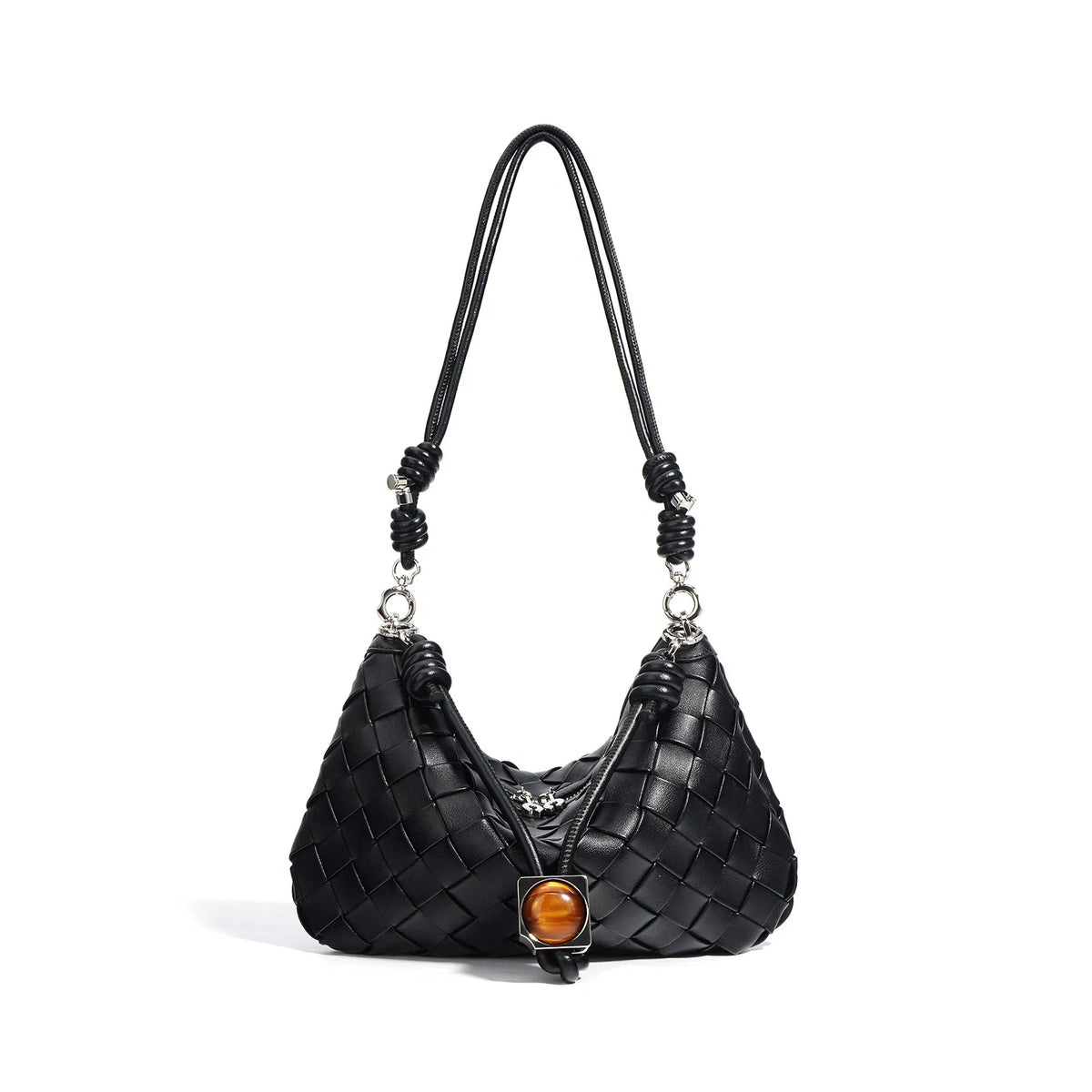 Trendy Mini Hand-Woven Bag for Smartphones and Essentials Chic Mini Hand-Woven Smartphone Bag for Daily Essentials (V2852)