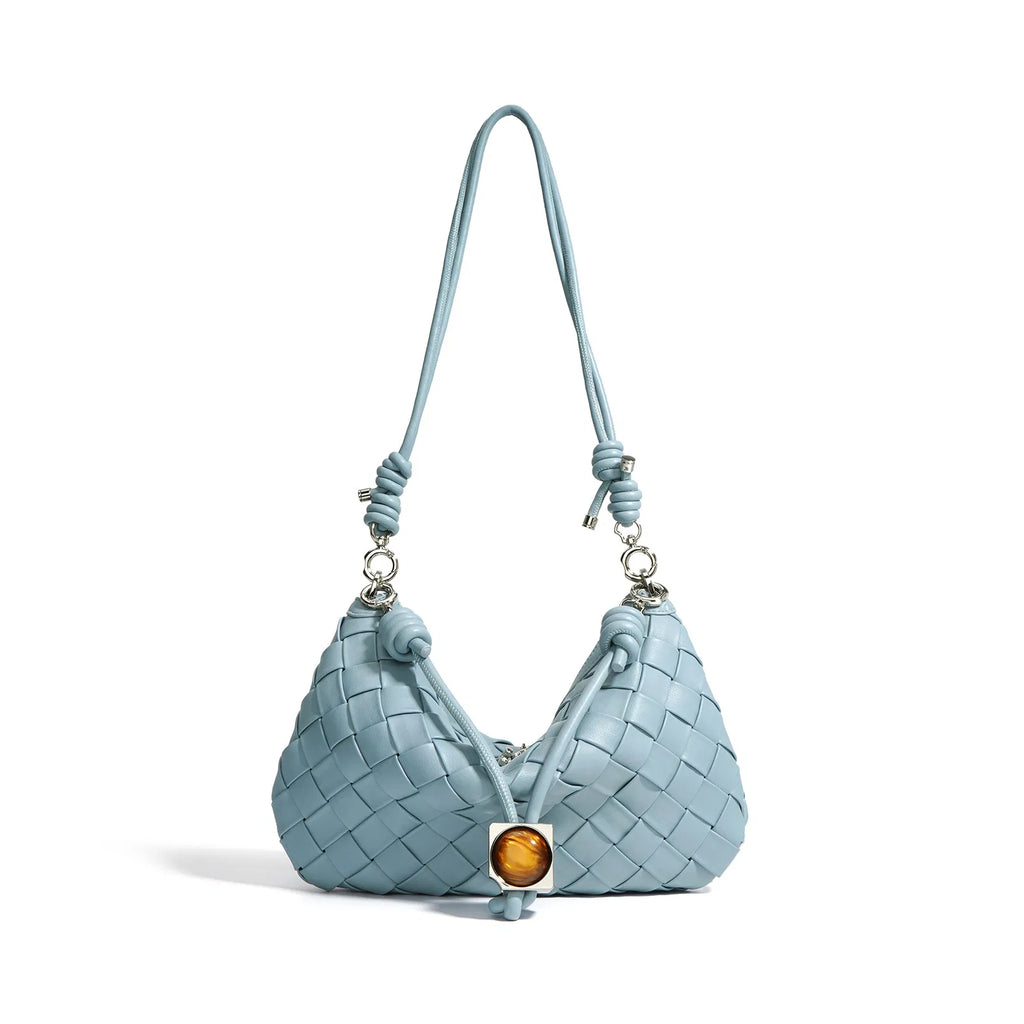 Trendy Mini Hand-Woven Bag for Smartphones and Essentials Chic Mini Hand-Woven Smartphone Bag for Daily Essentials (V2852)