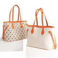 (V01) PU Leather Lady Bag High Quality Tote Bag 2 in 1