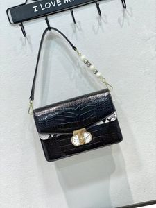 (V081) New Style Alligator Leather Handbag Women Shoulder Bag Luxury Bag Leather Bag