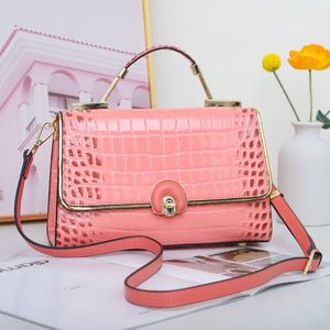 (V086) New Style Alligator Print Handbag Women Shoulder Bag Luxury Bag Leather Bag