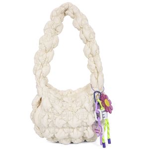(V1033) Shoulder Bag Fashion Dumpling Pleated Underarm Bag