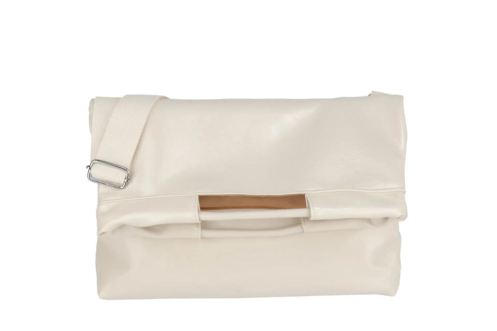 (V1048) Fashion PU Folding Tote Bag Crossbody Bag Bags