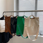 (V1048) Fashion PU Folding Tote Bag Crossbody Bag Bags