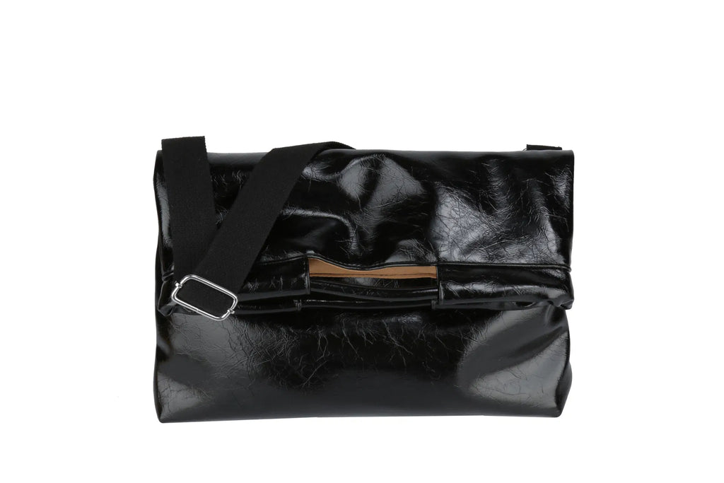 (V1048) Fashion PU Folding Tote Bag Crossbody Bag Bags