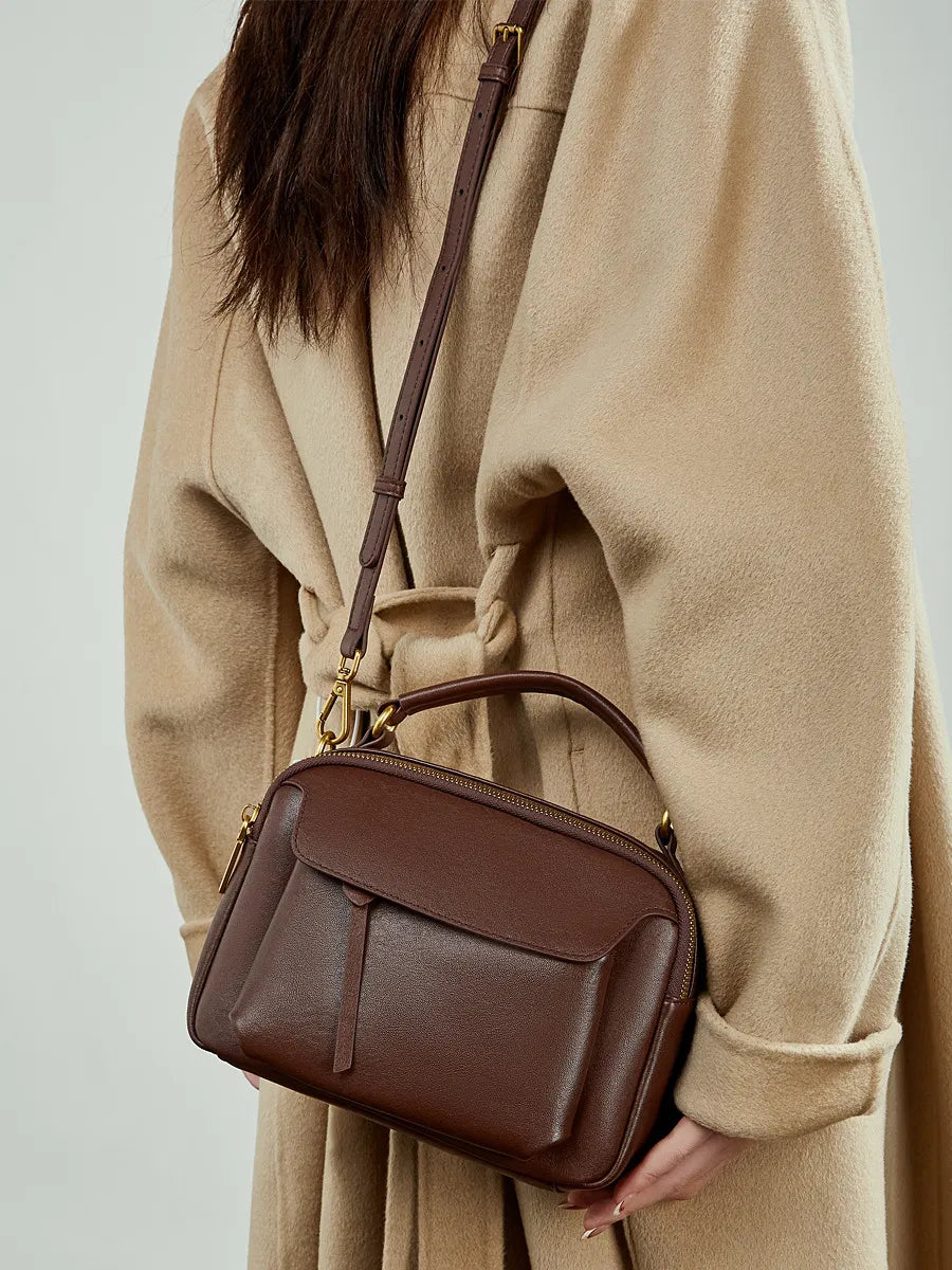 (V1210) Women's Designer Style PU Handbag, Fashion Lady Shoulder Crossbody Bag, Classic Daily Purse