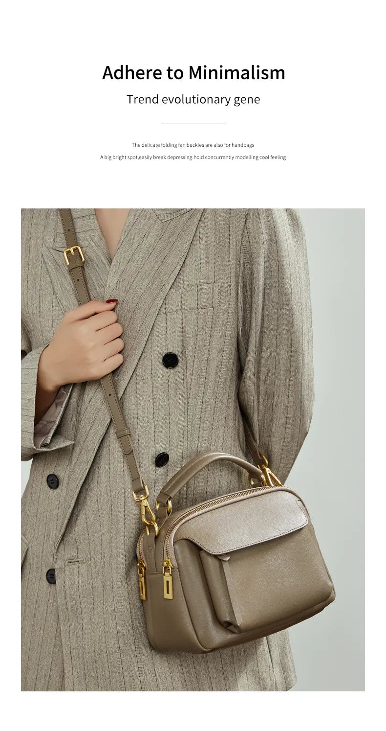 (V1210) Women's Designer Style PU Handbag, Fashion Lady Shoulder Crossbody Bag, Classic Daily Purse