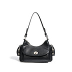 (V2703) Quality Cowhide Bag Shoulder Bag Fashion Everything Urban Simple Hand