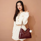 (V2706) Leisure Large Capacity Single Bucket Bag