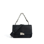 (V2713) Leather Single Shoulder Crossbody Bag Early Spring Commute Everything Niche Design Fashion Chain Bag