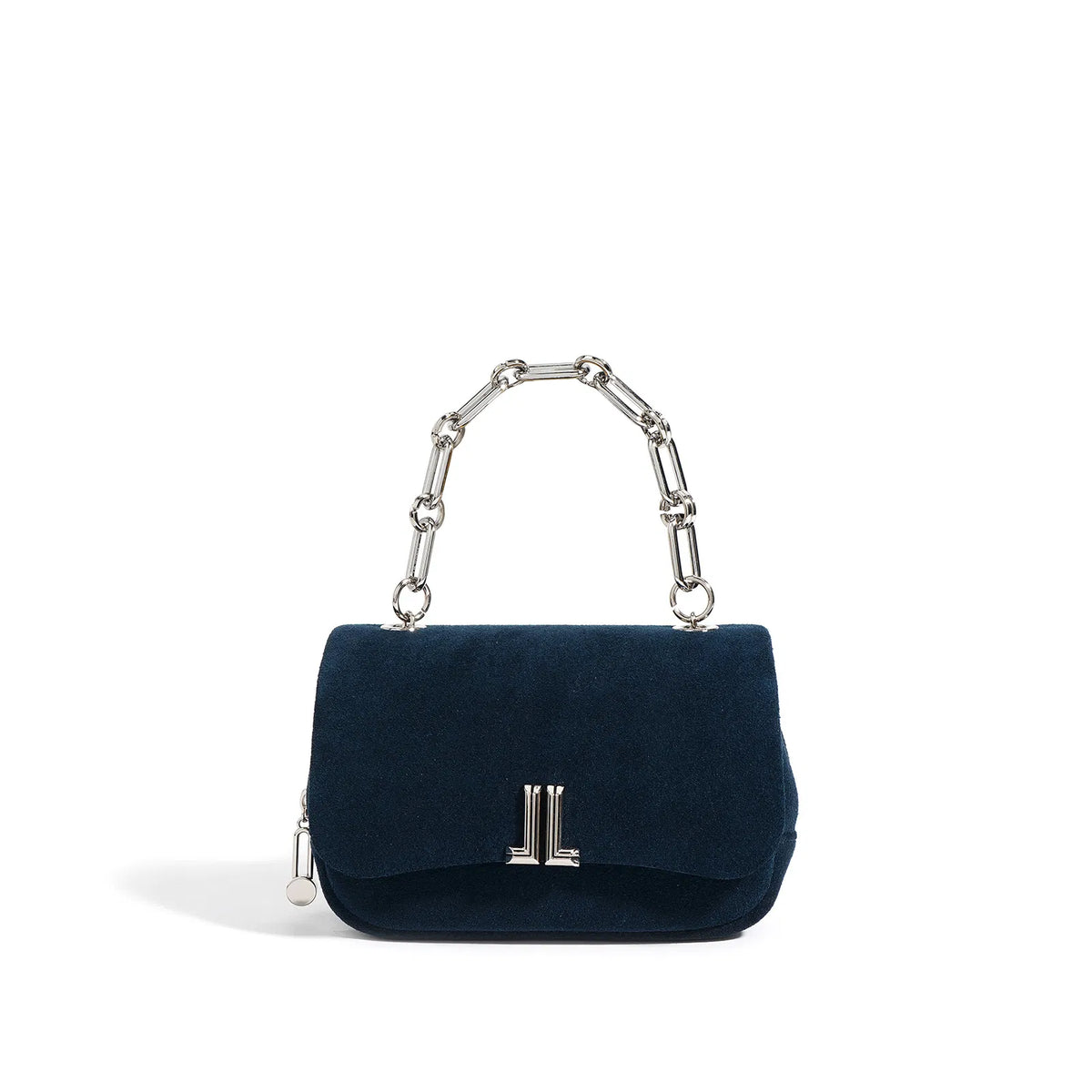(V2716) Suede Skew Commuter Shoulder Bag with a Niche Design Sense Carrying Dinner Bag
