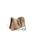 (V2734) Original Cowhide Cloud Bag Leather Pleated Bag Crossbody Bag Woman