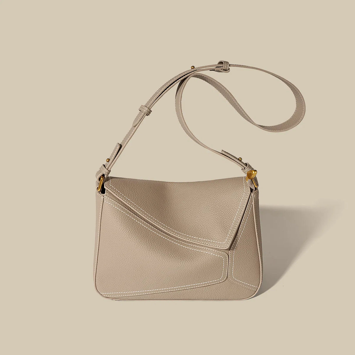 (V2745) Bag Woman 2026 New Single Shoulder Underarm Bag Geometric Bag