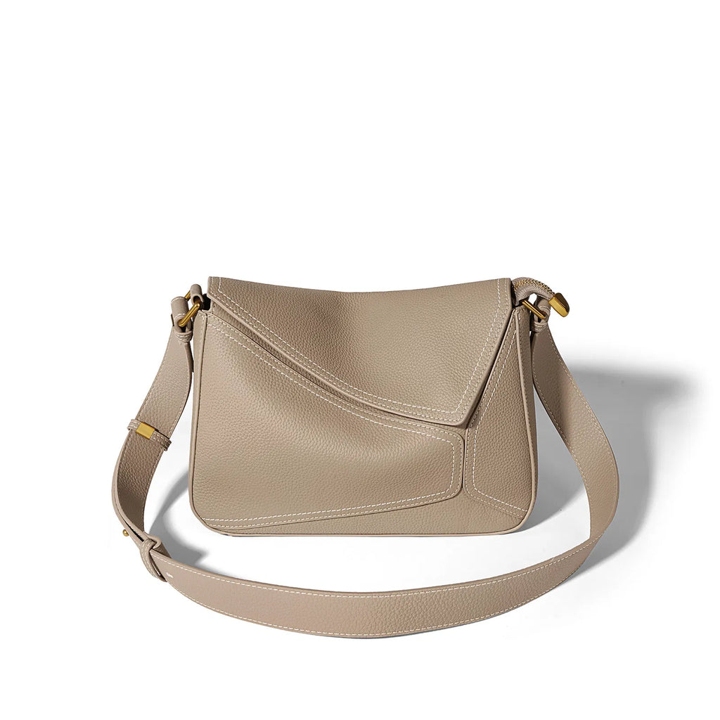 (V2745) Bag Woman 2026 New Single Shoulder Underarm Bag Geometric Bag