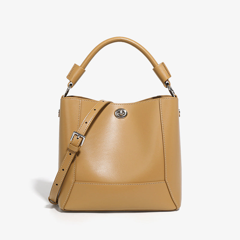 (V2783) Large Capacity Bag New Leather Handbag Soft Leather Bag for Women