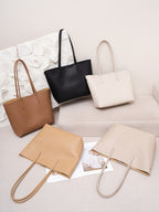 (V2835) Commuter Bag Large Capacity Tote Bag Premium Sense Women's Bag Shoulder Bag