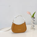 (V2958) New Personality Trend Solid Color Simple Hand Bill Shoulder Armpit Obliquesatchel