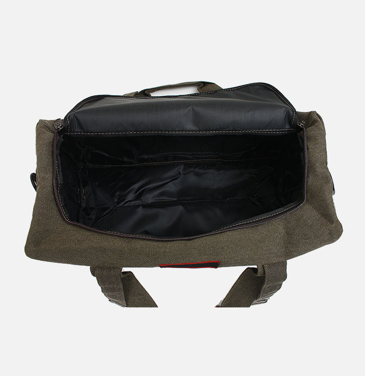 (V4480) Spacious Outdoor Sports Gym Travel Duffel Bag with Shoe Compartment