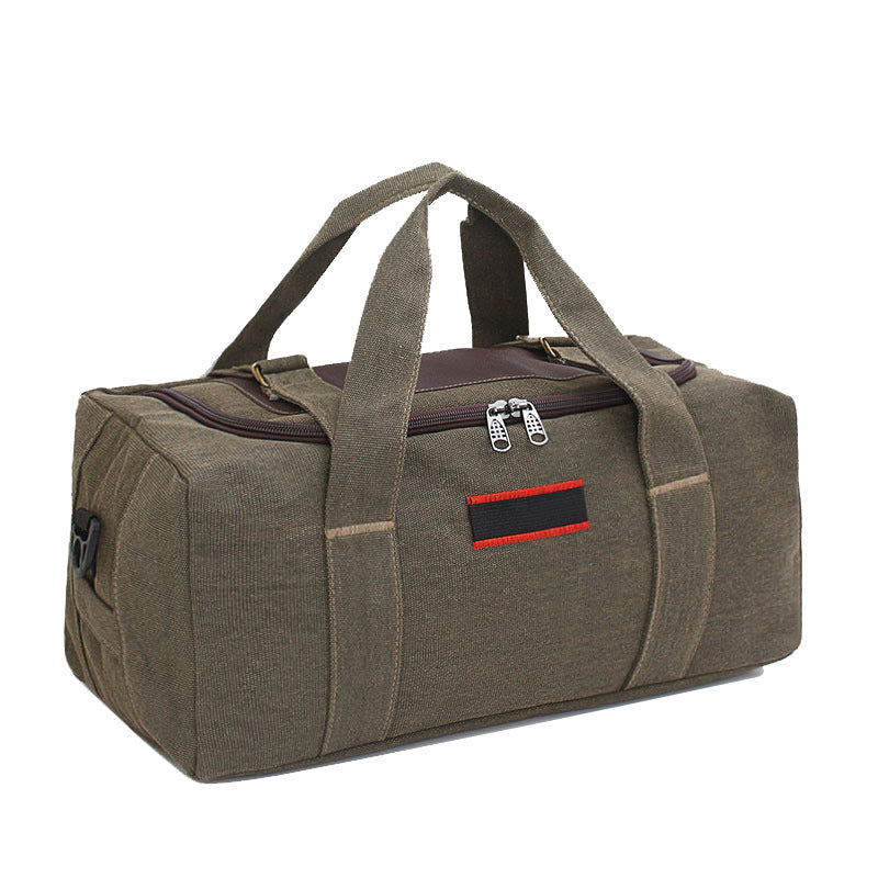 (V4480) Spacious Outdoor Sports Gym Travel Duffel Bag with Shoe Compartment