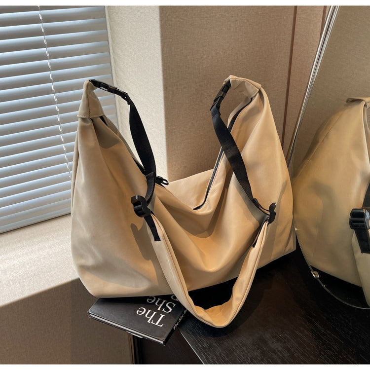 (V4595) Leisure Commuter Large Capacity Bag Women's Crossbody Nylon Shoulder Bags