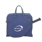 (V4599) Canvas Tennis Bag Single Shoulder Badminton Bags Sports Storage Handbag