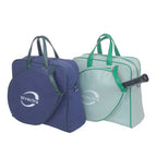 (V4599) Canvas Tennis Bag Single Shoulder Badminton Bags Sports Storage Handbag