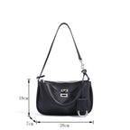 (V5567) Leather Underarm Baotu Layer Cowhide Delicate Small Bag Senior Sense Shoulder Bag Cross-Border Crossbody Bag