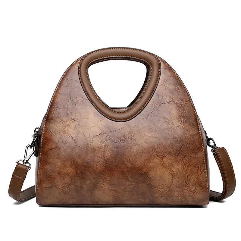 (V5577) Handbag Europe and The United States Retro Fashion Trend Large Capacity Women's Single Shoulder Crossbody Shell Bag