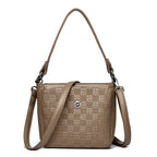 (V5578) Women's Bag Small Handbag Multi-Layer Large Capacity Single-Shoulder Crossbody Bag Fashionable Multi-Layer Handbag for Women on The Go