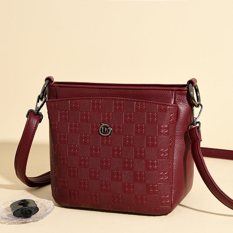 (V5578) Women's Bag Small Handbag Multi-Layer Large Capacity Single-Shoulder Crossbody Bag Fashionable Multi-Layer Handbag for Women on The Go