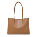 (V5607) Tote Bag Large Capacity Women's Leather Handbag Female Niche High-Grade Sense Everything Commuter Shoulder Bag