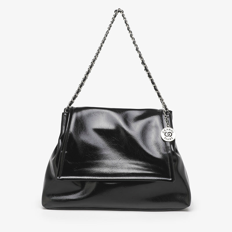 (V5611) Atmospheric Bag Women's High Quality Comfortable Chain Handbag Elegant Design Simple Shoulder Bag