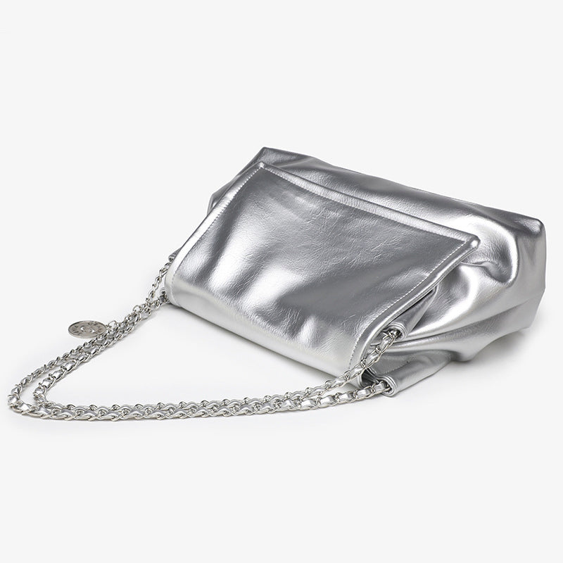 (V5611) Atmospheric Bag Women's High Quality Comfortable Chain Handbag Elegant Design Simple Shoulder Bag