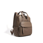 (V5702) Travel Short Luggage Cowhide Backpack Women's Large Capacity Travel Backpack Student Schoolbag Computer Bag Commuter Bag