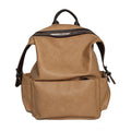 (V5710) Women's Backpack Cross-Border New Simple Texture Solid Color Backpack Large Capacity Leisure School Bag