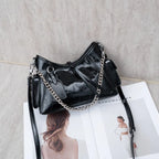 (V5719) Senior Sense Commuter Large Capacity Bag Ladies New Popular Cross-Body Bag Western Style Single Shoulder Tote Bag