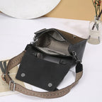 (V5726) First Layer Cowhide Women Single Shoulder Crossbody Simple Fashion Bag Girls Classic Shell Bag Multi-Layer Dumpling Bag
