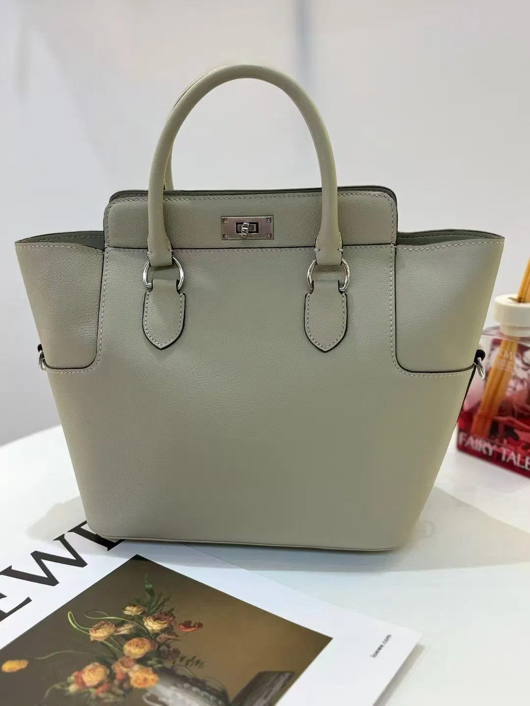 (V5978) New Head Layer Cowhide Box Bag Small Hand Lading Single Shoulder Diagonal Cross Leather Bag for Women