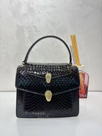 (V5989) The New Ladies Color Snakeskin Handbag Is Popular Bag.