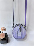 (V5993) New Bronzed Chain Mini Round Cake Bag Boys and Girls Foreign Trade Korean Fashion Baby Satchel