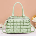 (V7335) Big Bubble Handbag Fashionable Shoulder Crossbody Bag New Practical Female Bag