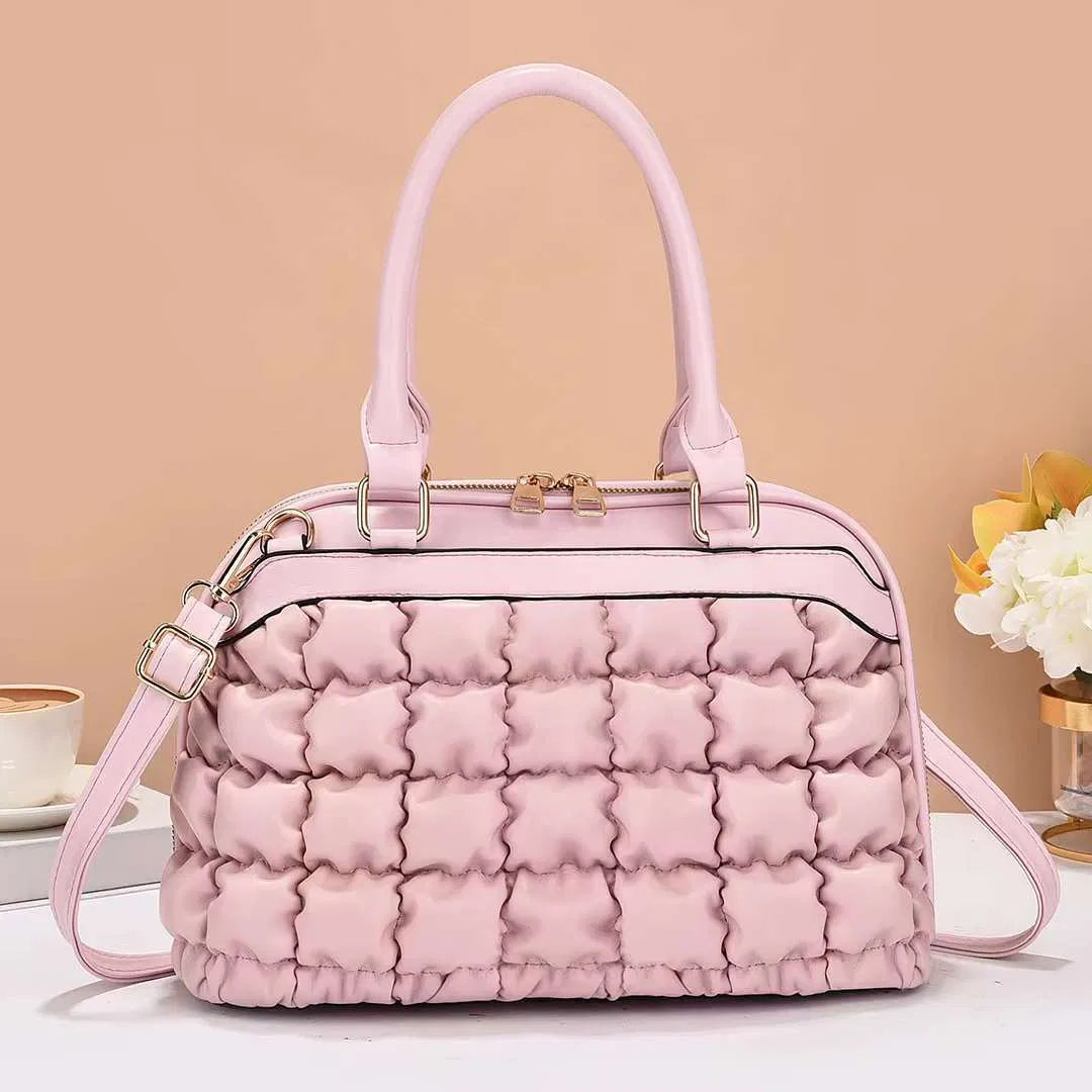 (V7335) Big Bubble Handbag Fashionable Shoulder Crossbody Bag New Practical Female Bag