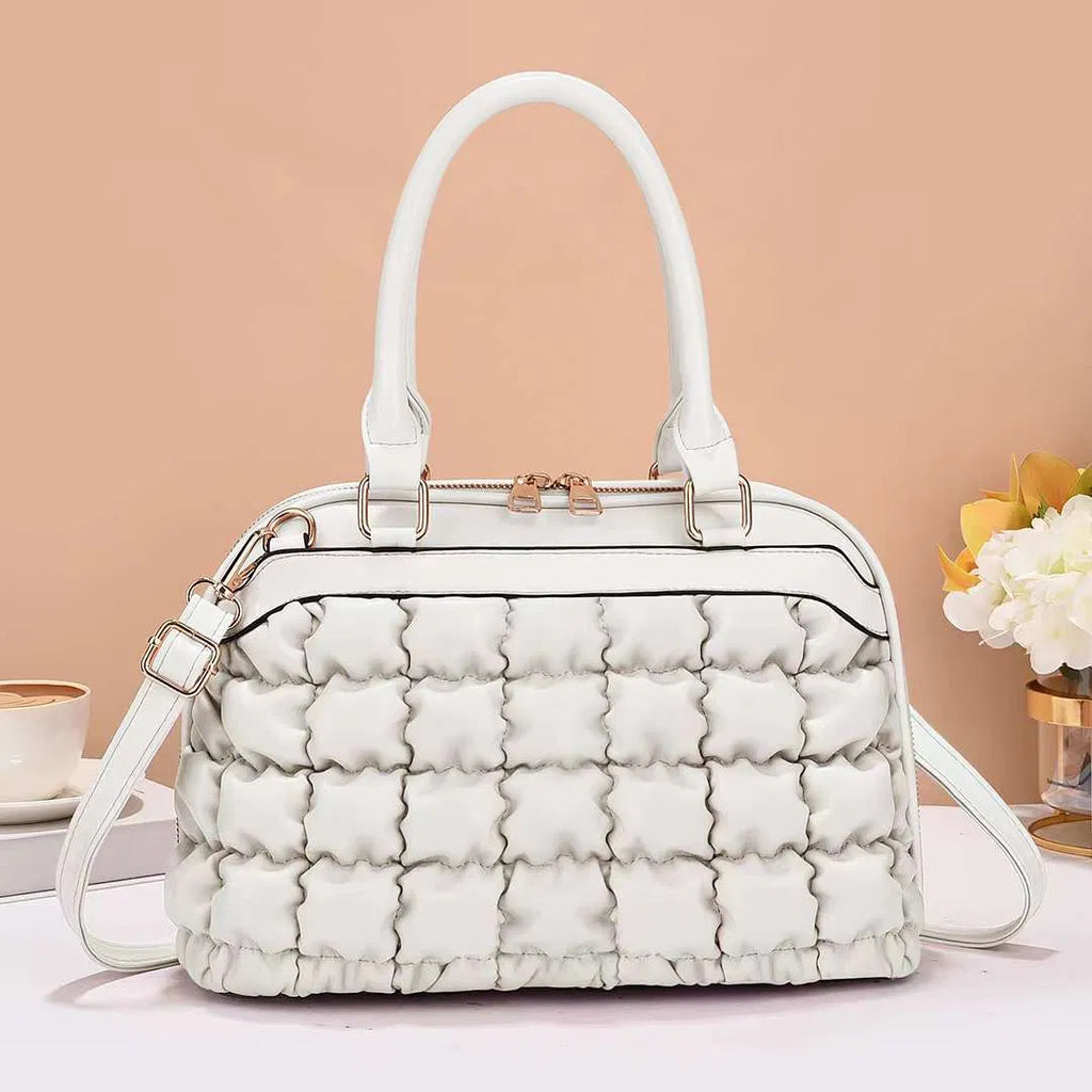 (V7335) Big Bubble Handbag Fashionable Shoulder Crossbody Bag New Practical Female Bag