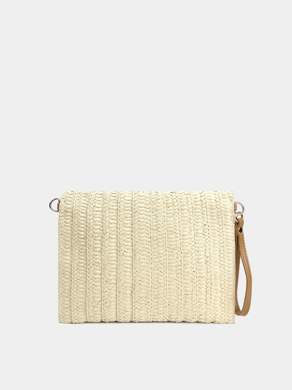 (V7471) Handhold Straw Woven Bag New Hand Bag Envelope Bag Senior Sense Woven Bag