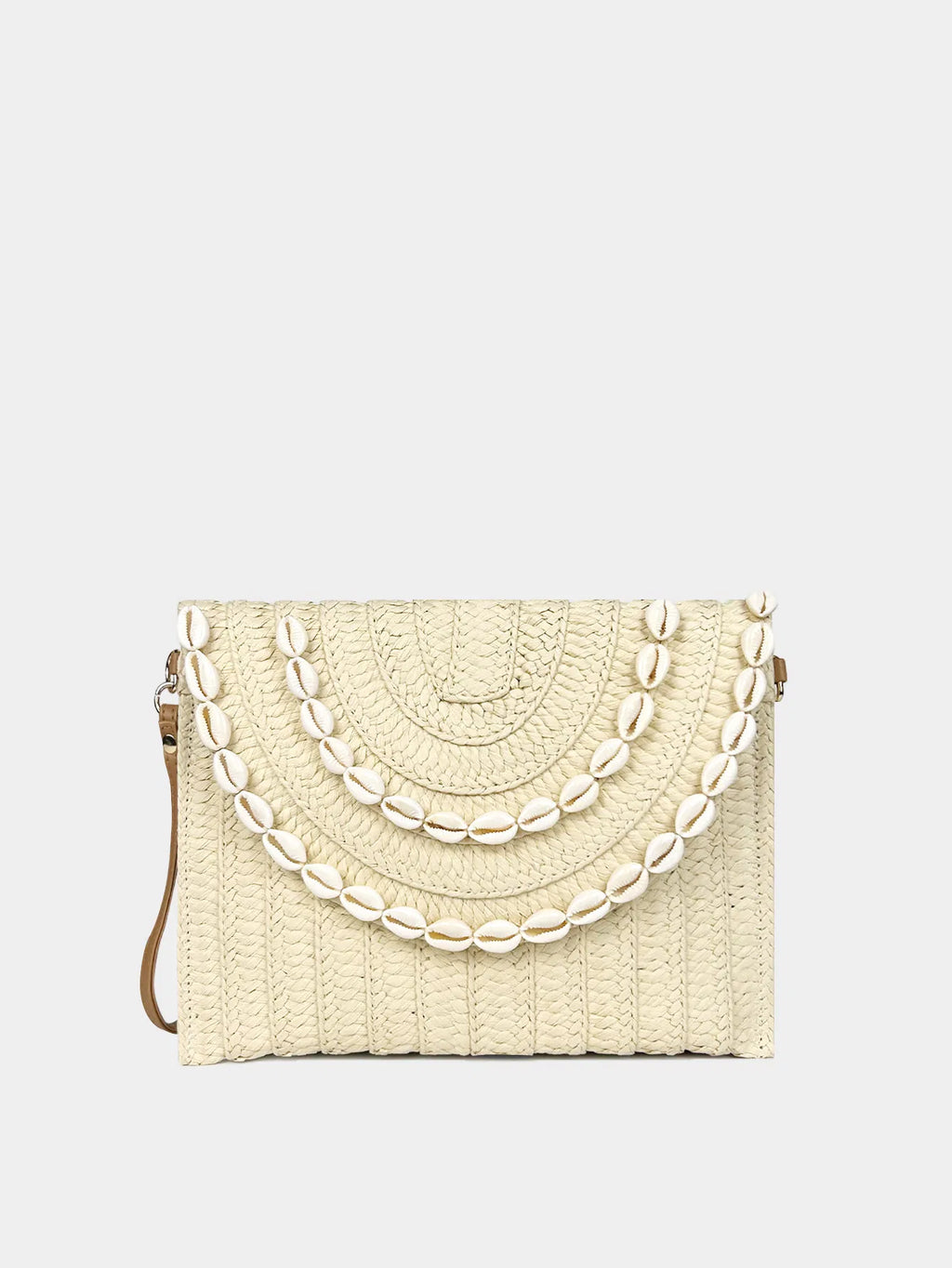 (V7471) Handhold Straw Woven Bag New Hand Bag Envelope Bag Senior Sense Woven Bag
