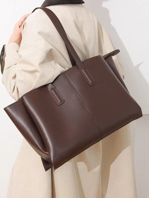 (V7662) Autumn/Winter New Arrival Women's Shoulder Bag - High-End Sleek and Stylish Tote with Large Capacity