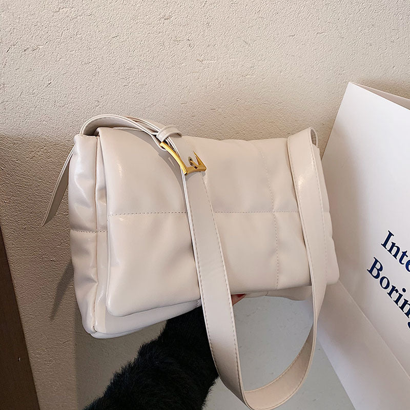 (WD0589) Soft PU Leather Fashion Women Messenger Bag Causal Big Capacity Shoulder Bag for Girls