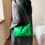 (WD0589) Soft PU Leather Fashion Women Messenger Bag Causal Big Capacity Shoulder Bag for Girls