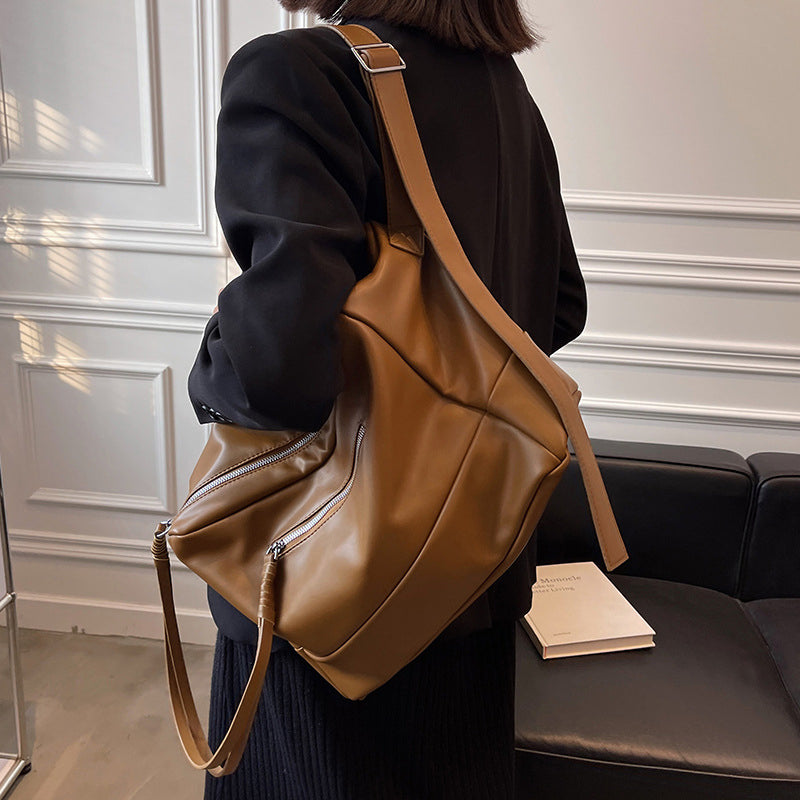 (WD0632) Luxury Large-Capacity One-Shoulder Messenger Bag Luxury One-Shoulder Messenger Bag with Large Capacity Design