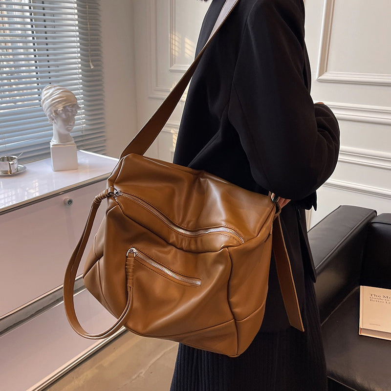 (WD0632) Luxury Large-Capacity One-Shoulder Messenger Bag Luxury One-Shoulder Messenger Bag with Large Capacity Design